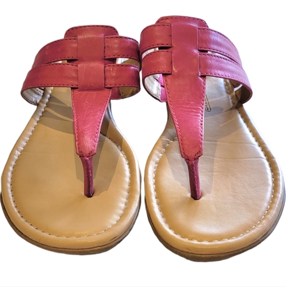 $25 Rockport Walkability Leather Thong Sandal - Picture 4 of 9